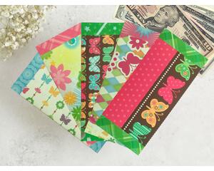 Butterflies and Blossoms Cash Envelopes influenced by Dave Ramsey's Cash Envelope System and Zero Balanced Budget.